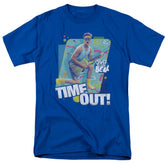 Saved By The Bell Time Out Men's 18/1 Cotton Short-Sleeve T-Shirt