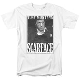 Scarface Business Face Men's 18/1 Cotton Short-Sleeve T-Shirt