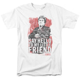 Scarface Little Friend Men's 18/1 Cotton Short-Sleeve T-Shirt