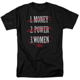 Scarface Money Power Women Men's 18/1 Cotton Short-Sleeve T-Shirt