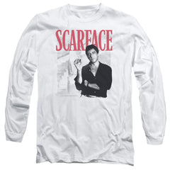 Scarface Stairway Men's 18/1 Cotton Long-Sleeve T-Shirt