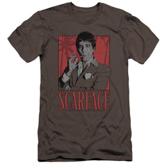 Scarface Tony Men's Ultra-Soft 30/1 Cotton Slim Short-Sleeve T-Shirt