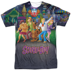 Scooby-Doo Amusement Park Men's Regular Fit Polyester Short-Sleeve T-Shirt