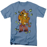 Scooby-Doo Being Watched Men's 18/1 Cotton Short-Sleeve T-Shirt