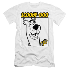 Scooby-Doo Scooby Square Men's Ultra-Soft 30/1 Cotton Slim Short-Sleeve T-Shirt