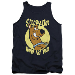Scooby-Doo Where Are You Men's 18/1 Cotton Tank Top