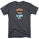Scott Pilgrim VS. The World 1 Up Men's 18/1 Cotton Short-Sleeve T-Shirt