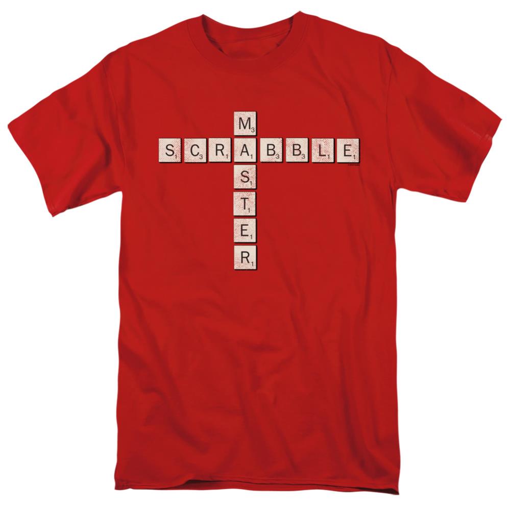 Scrabble Scrabble Master Men's 18/1 Cotton Short-Sleeve T-Shirt