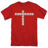 Scrabble Scrabble Master Men's 18/1 Cotton Short-Sleeve T-Shirt