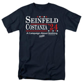 Seinfeld Election Tee Men's 18/1 Cotton Short-Sleeve T-Shirt