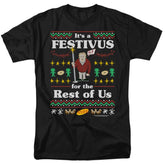 Seinfeld Festive Festivus Men's 18/1 Cotton Short-Sleeve T-Shirt