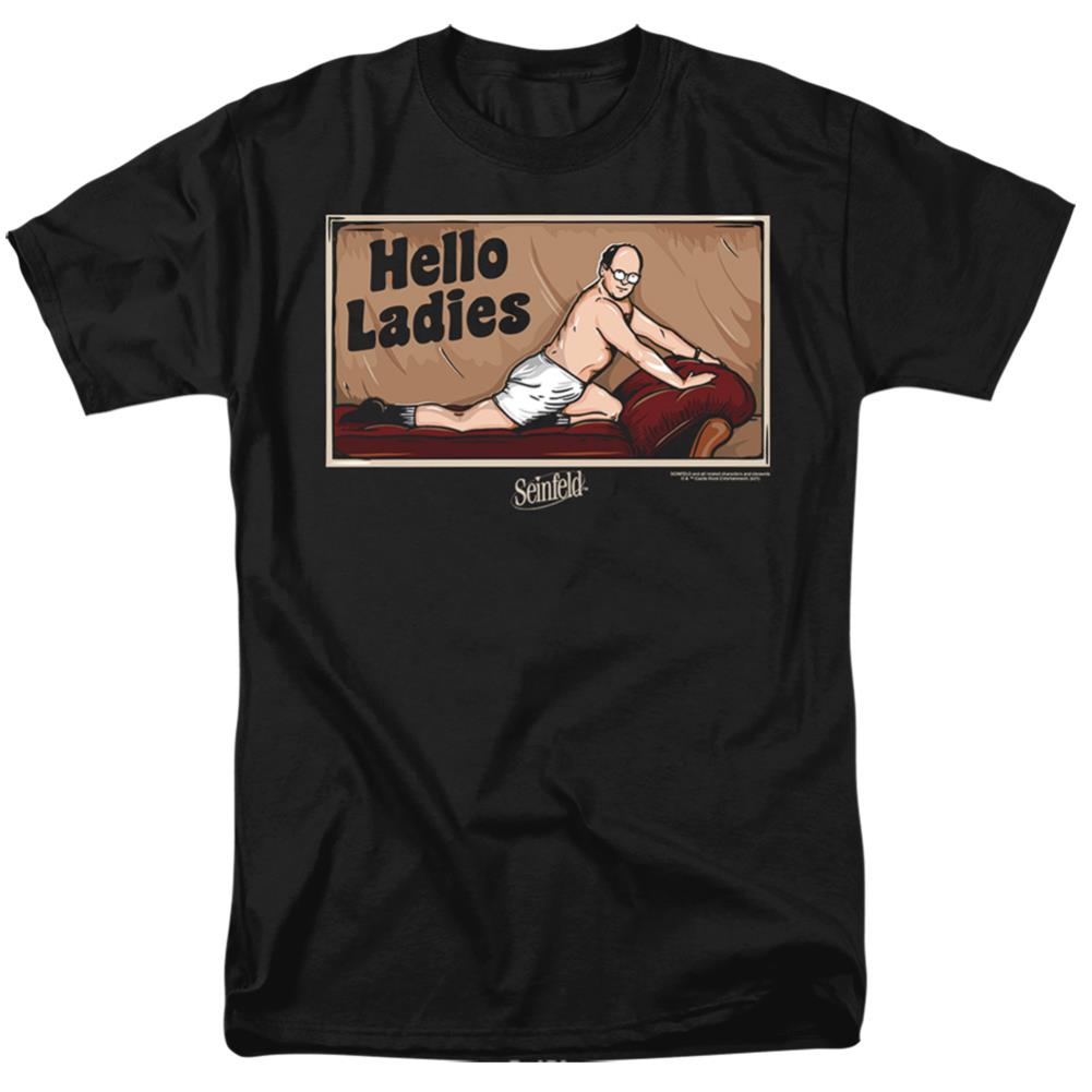 Seinfeld Hello Ladies Men's 18/1 Cotton Short-Sleeve T-Shirt