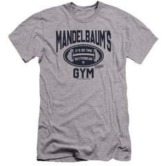Seinfeld Madelbaum's Gym Men's Ultra-Soft 30/1 Cotton Slim Short-Sleeve T-Shirt