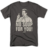 Seinfeld No Soup Men's 18/1 Cotton Short-Sleeve T-Shirt
