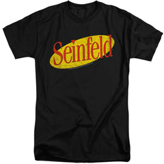 Seinfeld Seinfeld Logo Men's 18/1 Tall Cotton Short-Sleeve T-Shirt