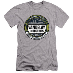 Seinfeld Vendelay Logo Men's Ultra-Soft 30/1 Cotton Slim Short-Sleeve T-Shirt