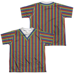 Sesame Street Bert Costume (Front/Back Print) Youth Regular Fit Poly Short-Sleeve T-Shirt