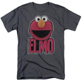 Sesame Street Elmo Smile Men's 18/1 Cotton Short-Sleeve T-Shirt