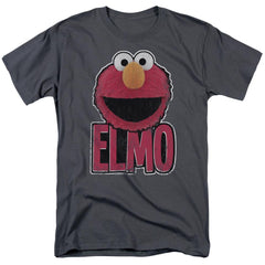 Sesame Street Elmo Smile Men's 18/1 Cotton Short-Sleeve T-Shirt