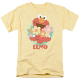 Sesame Street Flowers For You Men's 18/1 Cotton Short-Sleeve T-Shirt