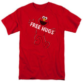 Sesame Street Free Hugs Men's 18/1 Cotton Short-Sleeve T-Shirt