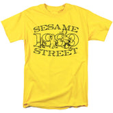 Sesame Street Friend Stroll Men's 18/1 Cotton Short-Sleeve T-Shirt