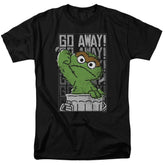 Sesame Street Go Away Men's 18/1 Cotton Short-Sleeve T-Shirt