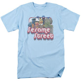 Sesame Street Groovy Group Men's 18/1 Cotton Short-Sleeve T-Shirt