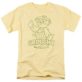 Sesame Street Grouchy Men's 18/1 Cotton Short-Sleeve T-Shirt