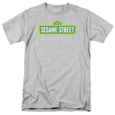 Sesame Street Logo Men's 18/1 Cotton Short-Sleeve T-Shirt