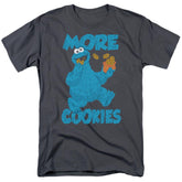 Sesame Street More Cookies Men's 18/1 Cotton Short-Sleeve T-Shirt