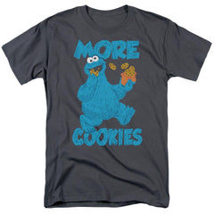 Sesame Street More Cookies Men's 18/1 Cotton Short-Sleeve T-Shirt
