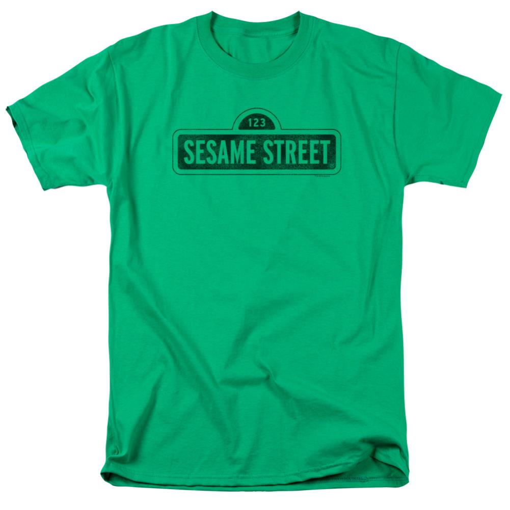 Sesame Street One Color Dark Men's 18/1 Cotton Short-Sleeve T-Shirt