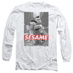 Sesame Street Sesame Men's 18/1 Cotton Long-Sleeve T-Shirt