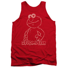 Sesame Street Studmuffin Men's 18/1 Cotton Tank Top