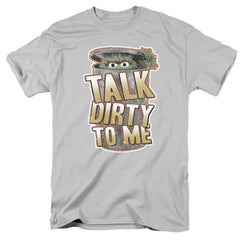 Sesame Street Talk Dirty To Me Men's 18/1 Cotton Short-Sleeve T-Shirt