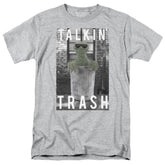 Sesame Street Talkin Trash Men's 18/1 Cotton Short-Sleeve T-Shirt