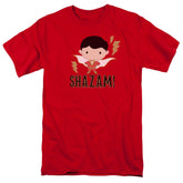 Shazam Movie Shazam Chibi Men's 18/1 Cotton SS T