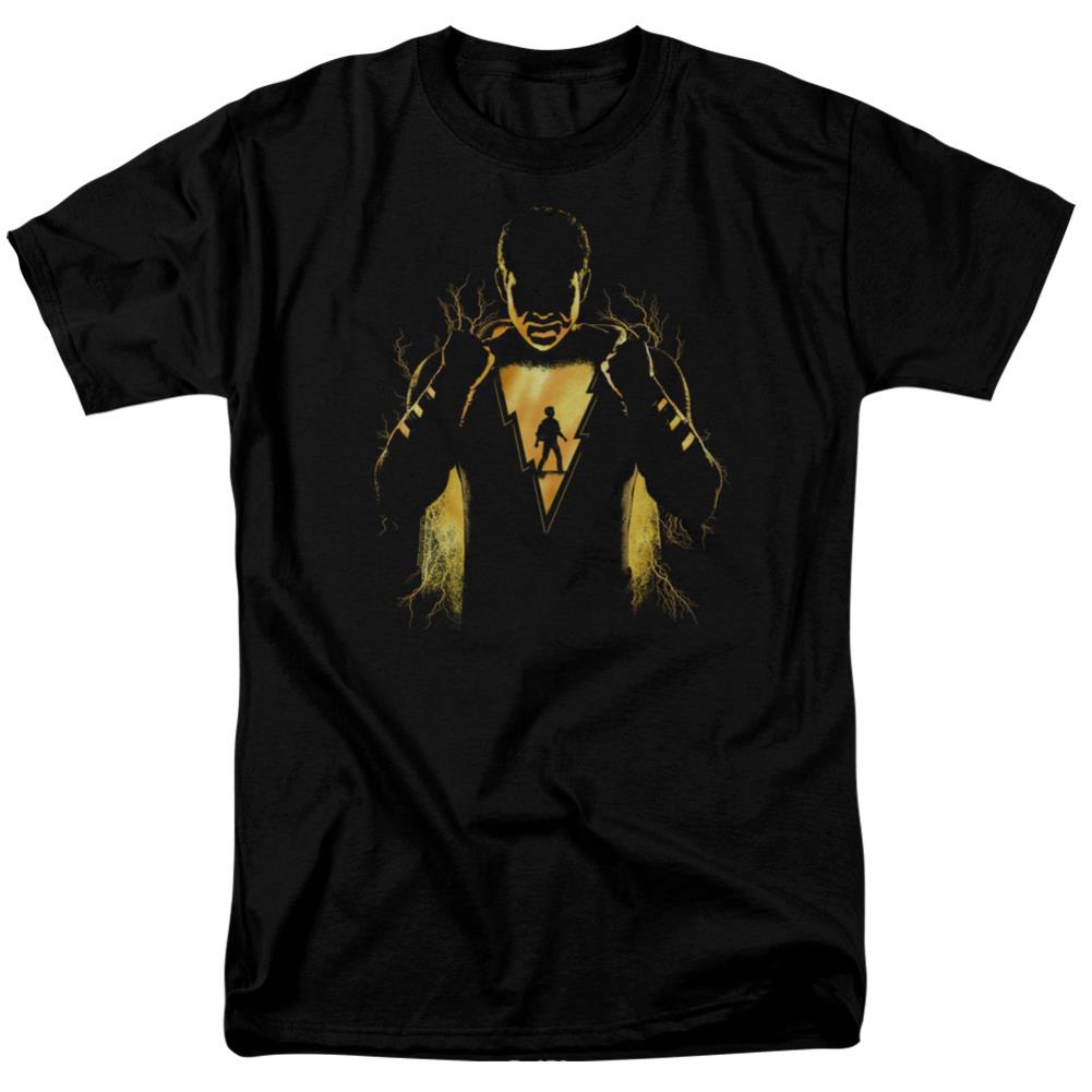 Shazam Movie Whats Inside Men's 18/1 Cotton SS T