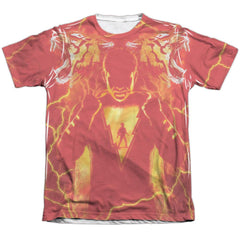 Shazam Movie Whats Inside Sub Men's Regular Fit Poly Cotton SS T