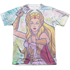 She-Ra Title Men's Regular Fit Poly Cotton Short-Sleeve T-Shirt