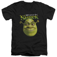 Shrek Authentic Men's 30/1 Cotton Slim V-Neck T-Shirt