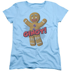 Shrek Gingy Women's 18/1 Cotton Short-Sleeve T-Shirt