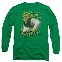 Shrek Looking Good Men's 18/1 Cotton Long-Sleeve T-Shirt