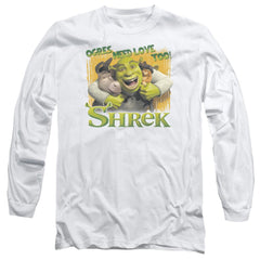 Shrek Ogres Need Love Men's 18/1 Cotton Long-Sleeve T-Shirt
