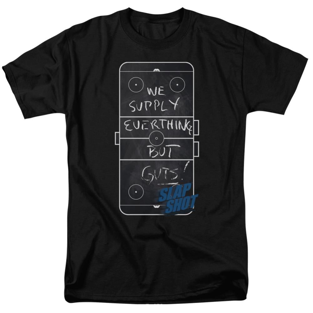 Slap Shot Chalkboard Men's 18/1 Cotton Short-Sleeve T-Shirt