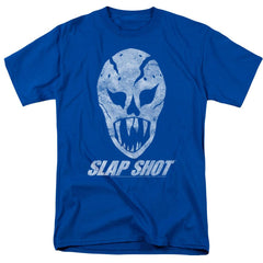 Slap Shot The Mask Men's 18/1 Cotton Short-Sleeve T-Shirt