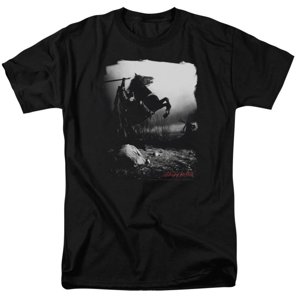 Sleepy Hollow Foggy Night Men's 18/1 Cotton Short-Sleeve T-Shirt