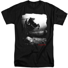 Sleepy Hollow Foggy Night Men's 18/1 Tall Cotton Short-Sleeve T-Shirt