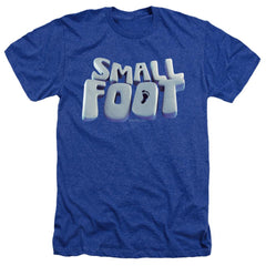 Smallfoot Smallfoot Logo Men's 30/1 Heather 60 40 Poly Short-Sleeve T-Shirt